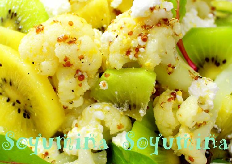 Kiwi & Cauliflower Vitamin C Salad for Beautiful Skin