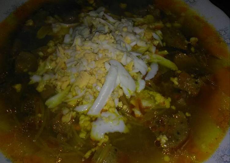 Sopa "cubierta"