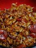 Claypot chinese sausage rice (microwave method)
