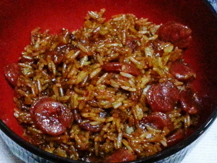 Easy Way Make Claypot chinese sausage rice (microwave method) the Delicious Really delicious
