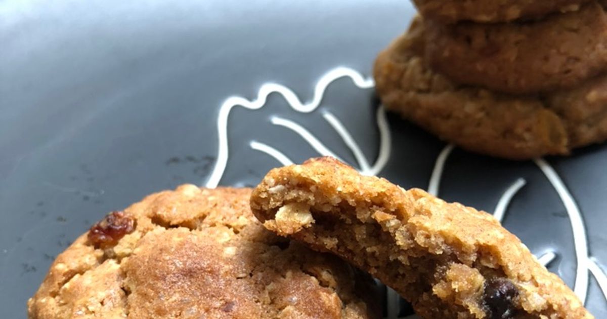 Lisa Food Raisin Resep Chewy Oat Raisin Cookies 🍪 oleh Lisa - Cookpad