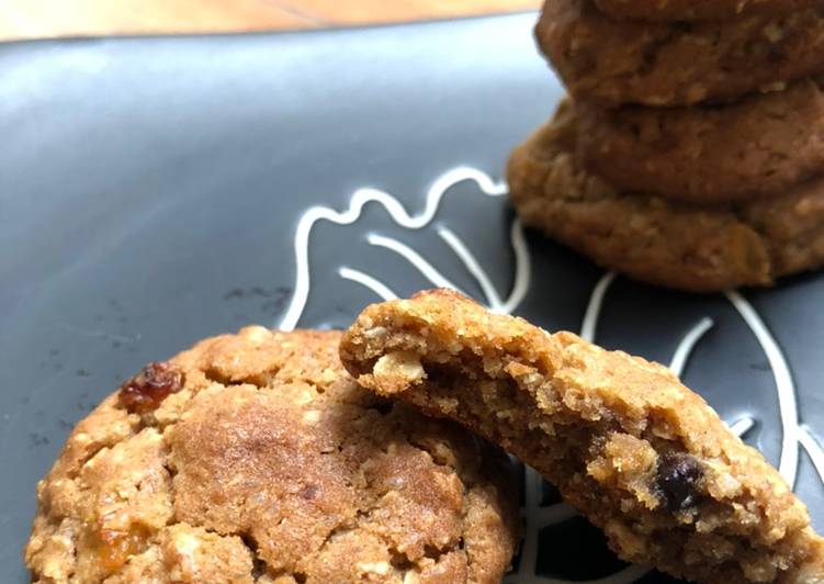 Resep CHEWY Oat Raisin Cookies ? Anti Gagal