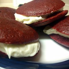 A picture of Red Velvet Whoopee Pies.
