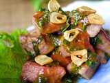 garlic soy steak