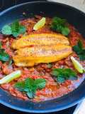 Butter Fried Kippers in Tomato Gravy