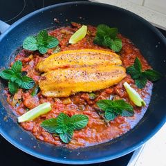 A picture of Butter Fried Kippers in Tomato Gravy.