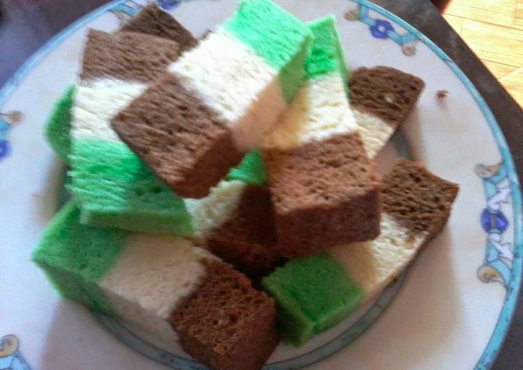 Cake Kukus Putih Telor