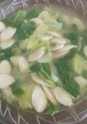 Foto resep Sup Sosis Caisim