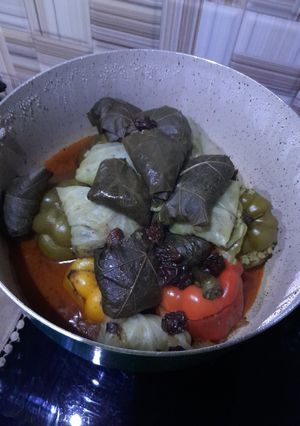 عکسی از دستور دلمه