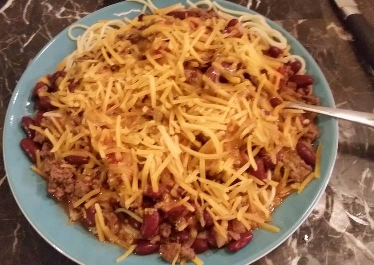 Simple Way to Prepare Super Quick Homemade Simple Cincinnati Chili by BC