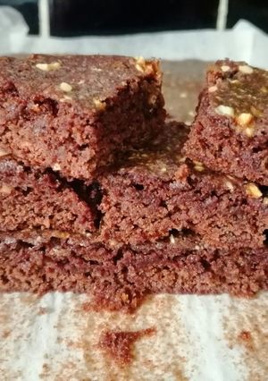 Una foto de Brownie con cacao, la mejor receta!