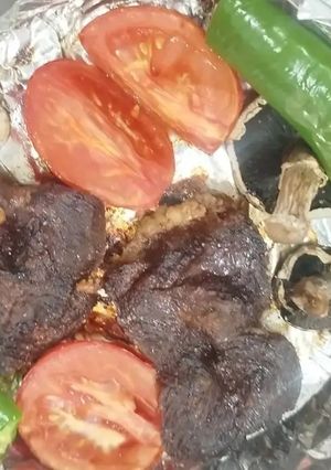 عکسی از دستور استیک گوشت