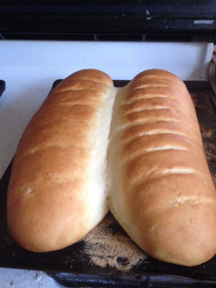 A picture of Basic fluffy white bread.