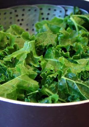 A picture of Steamed Kale.