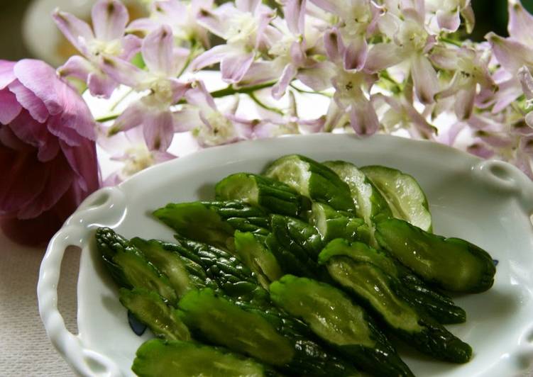 Steps to Prepare Favorite Easy & Instant Cucumber Pickles