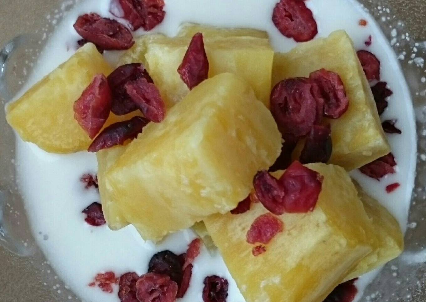 Sweet Potato In Coconut Milk Dessert