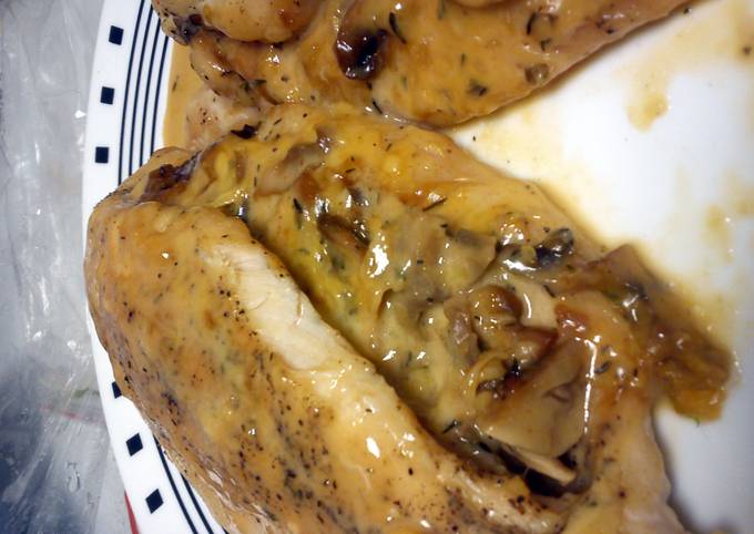 Simple Way to Prepare Any-night-of-the-week stuffed cheese baked chicken