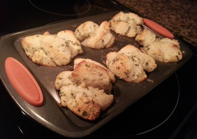 Mini Garlic Monkey Bread