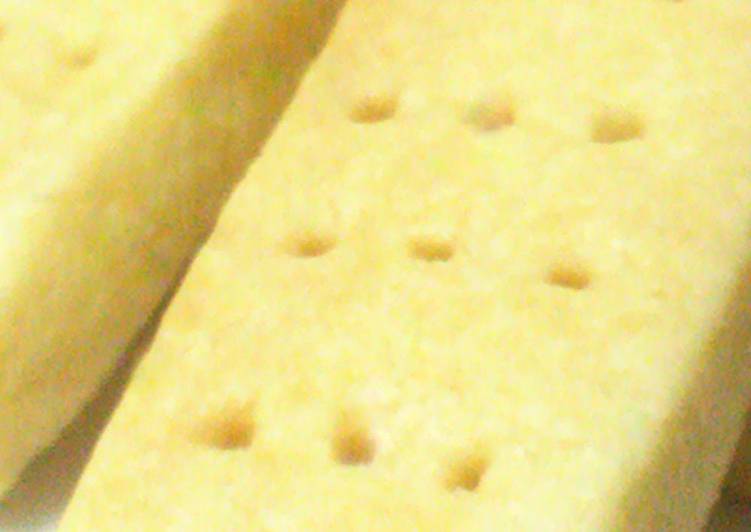 Easy Shortbread with Margarine