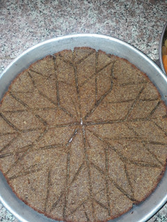 A picture of Kibbeh in a Tray.