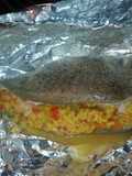 Sweet n Spicy Stuffed Fish