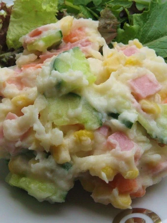 Easy Steps to Make Japanese Potato Salad! the So Delicious Tasty