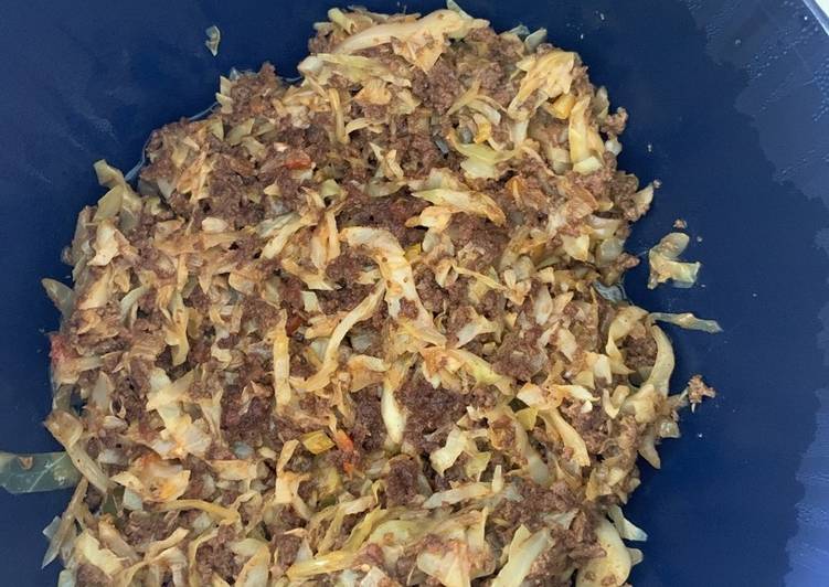 Recipe of Delicious Mince and cabbage