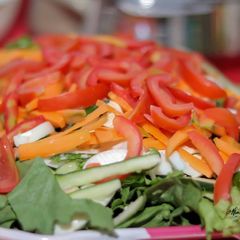 Green vegetable salad A picture of Green vegetable salad.