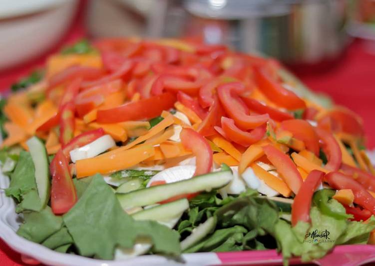 Easiest Way to Prepare Favorite Green vegetable salad