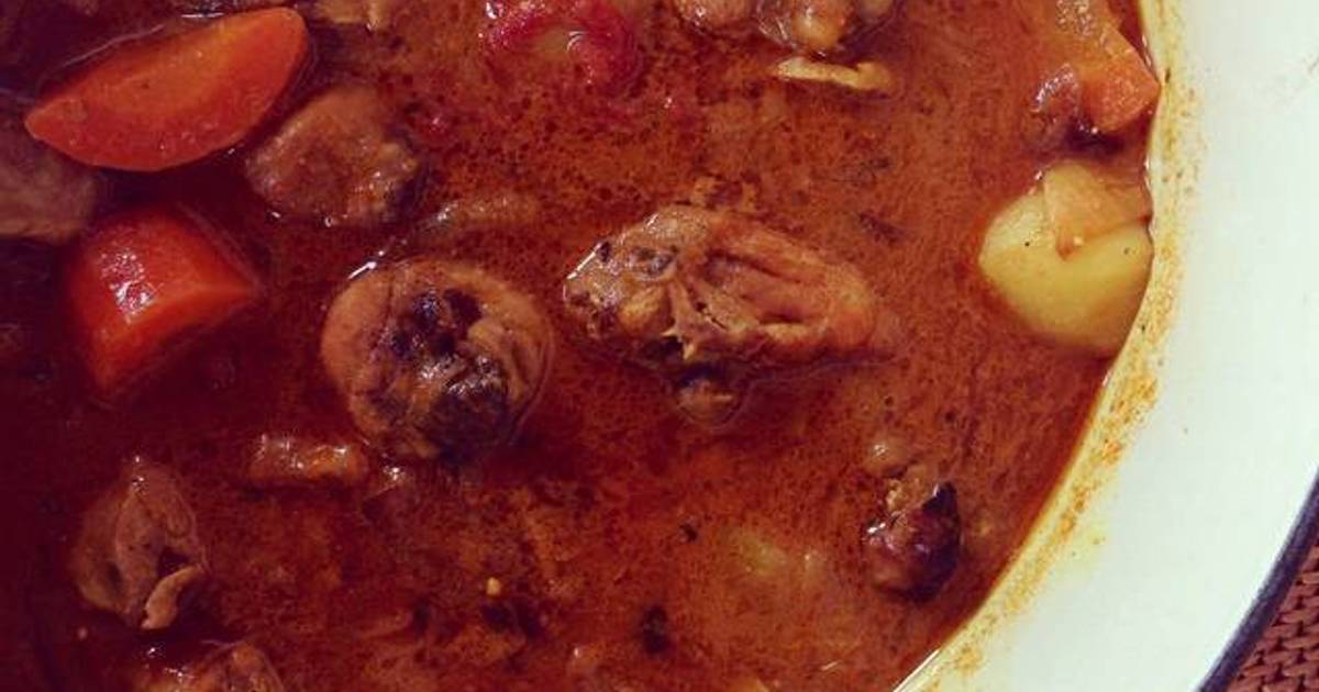 Caramelized Onion Chicken Curry Recipe by SpicyKitchen Cookpad