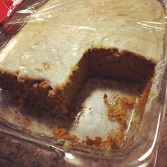 A picture of Pumpkin Bars.