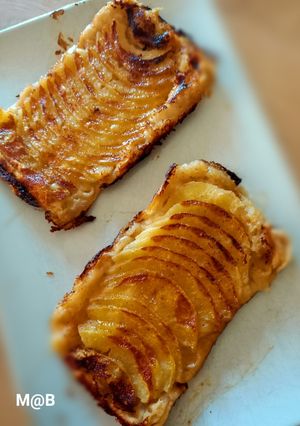 Une photo de Tartelettes aux pommes cuites au gaufrier Lagrange premium