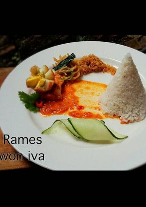 Foto resep Nasi Rames