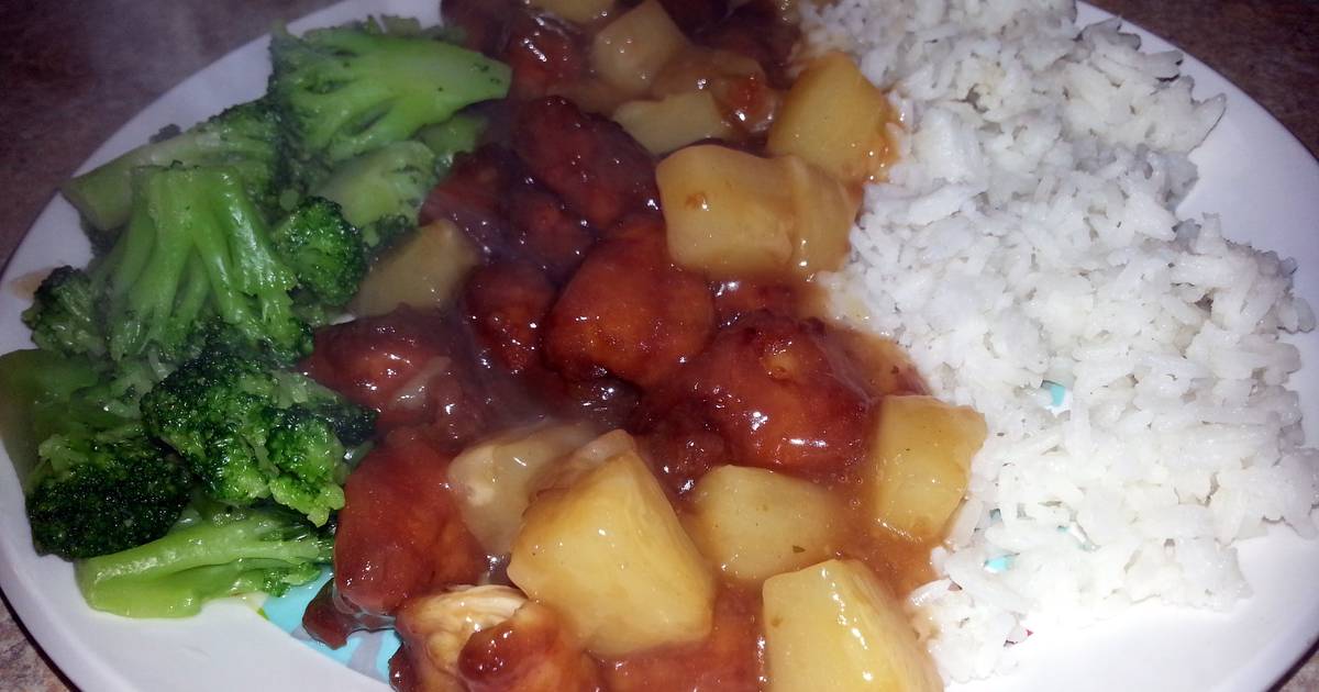 Pineapple Sesame Chicken Recipe by WhitneyJones Cookpad