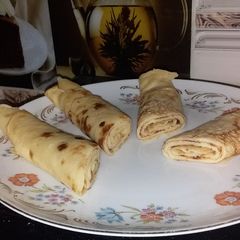 A picture of Pan Cake with yummy toppings.