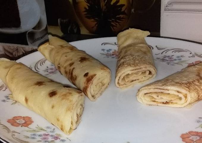 Recipe of Homemade Pan Cake with yummy toppings