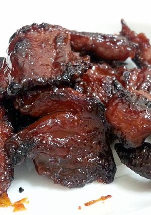 A picture of Chinese BBQ Pork (Char Siew).