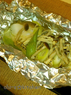 A picture of Easy Cod and Mushrooms Foil Bake.