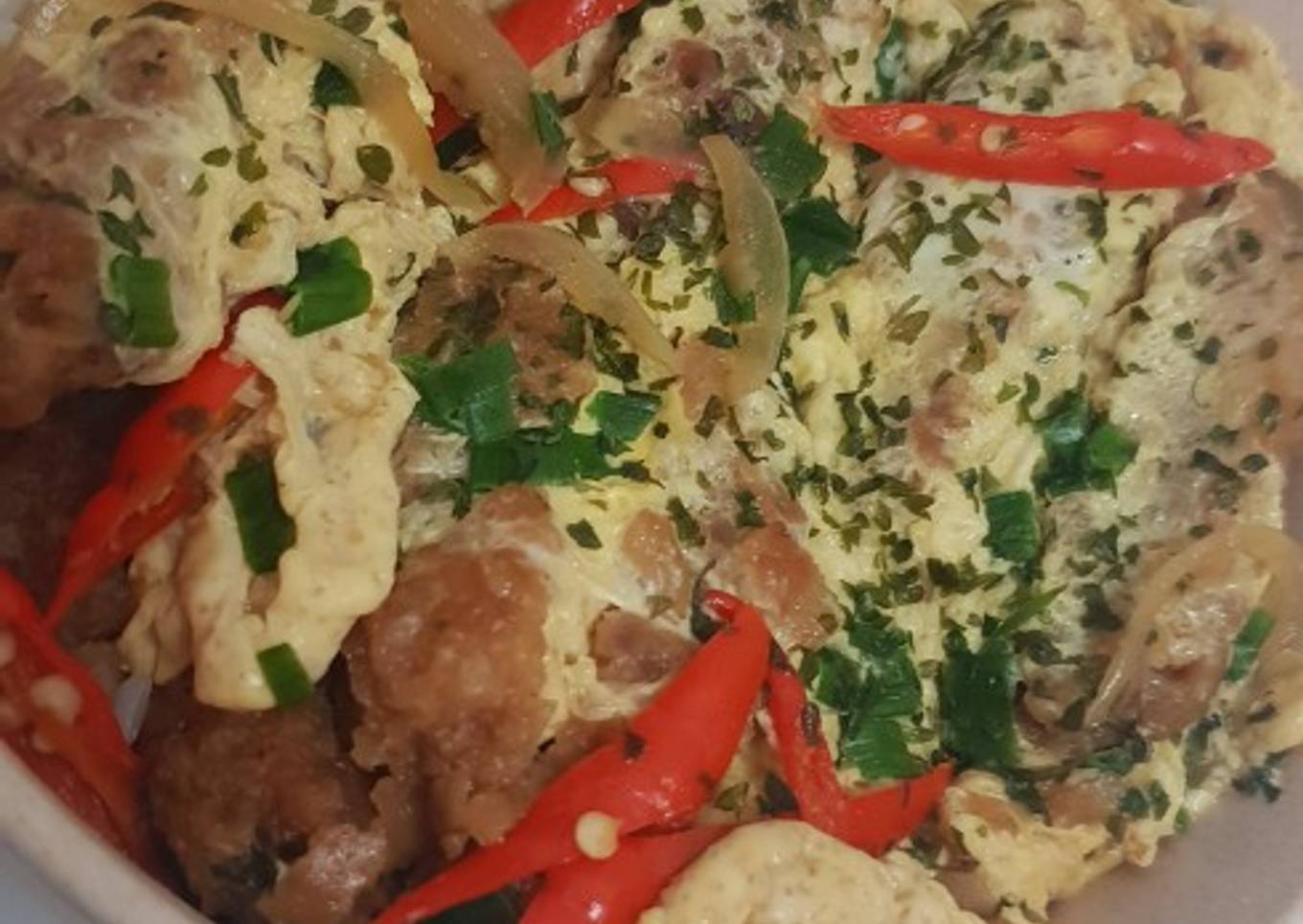 Katsudon (Donburi) simple
