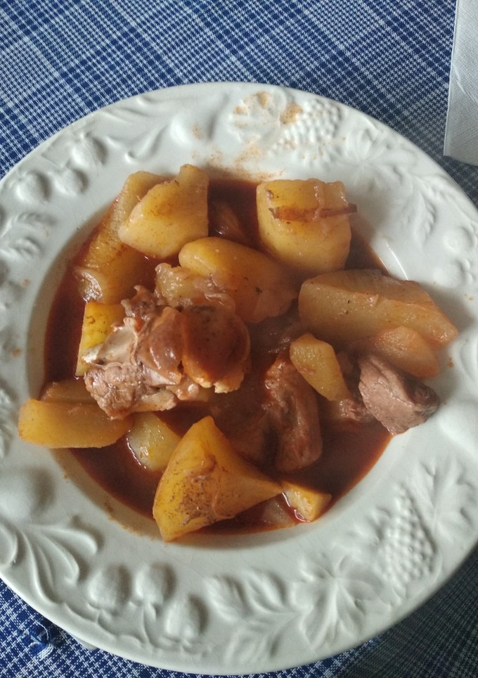 Una foto de Patatas estofadas