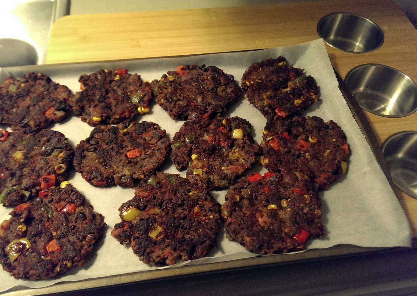 Black bean burgers