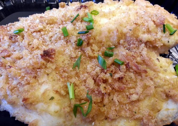 Recipe of Super Quick Homemade Cajun Onion-Crusted Tilapia