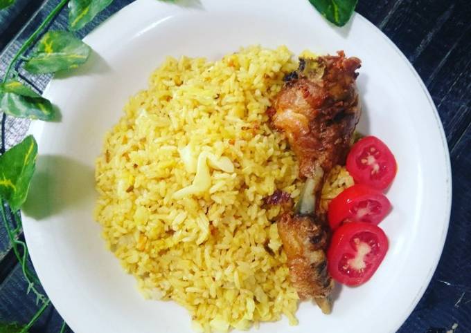 Recipe: Delicious Nasi goreng kubis