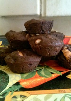 A picture of Mae's Fudgey Brownies.
