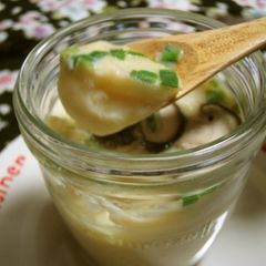 A picture of Make Delicious Savory Egg Custard (Chawanmushi) Using Instant Soup Mix.