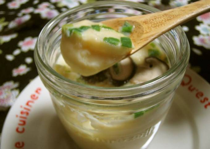 Make Delicious Savory Egg Custard (Chawanmushi) Using Instant Soup Mix