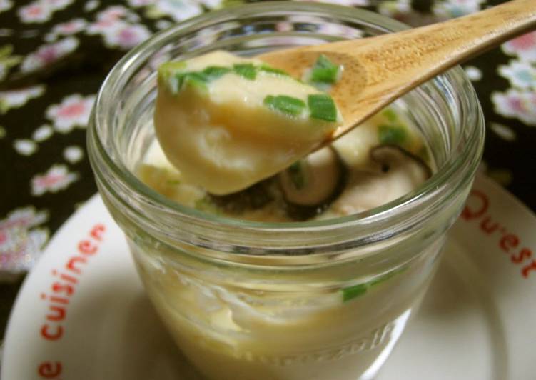 How to Make Award-winning Make Delicious Savory Egg Custard (Chawanmushi) Using Instant Soup Mix