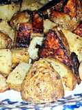 Garlic & Seasalt Grilled Potatoes