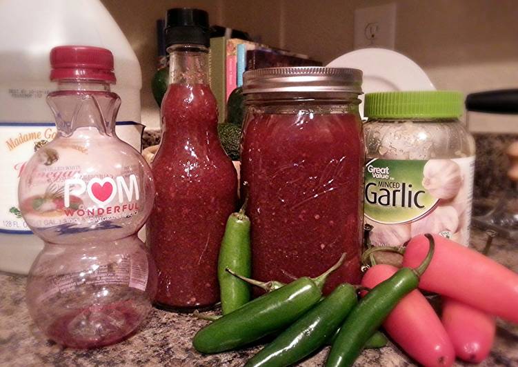Recipe of Any-night-of-the-week POM Strawberry Hot Sauce