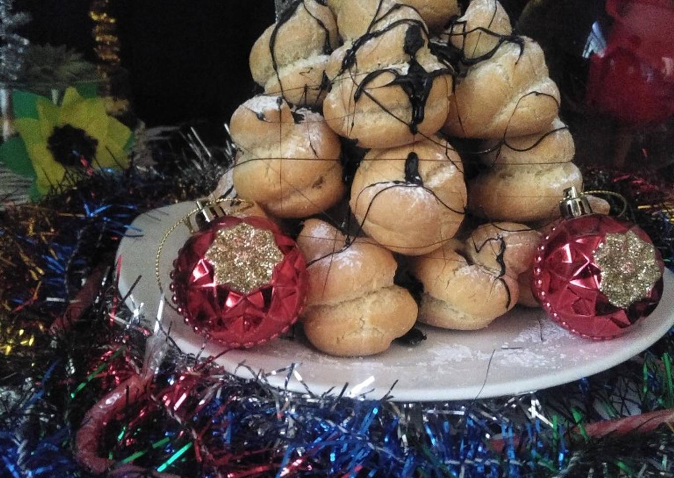 Masa de choux (croquembouche)